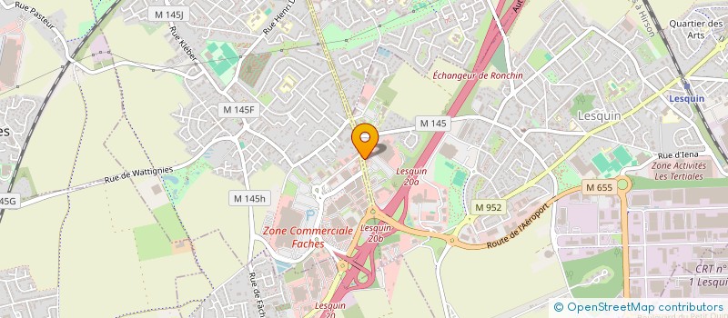 localisation de l'entreprise LA CASA BIANCA à LESQUIN