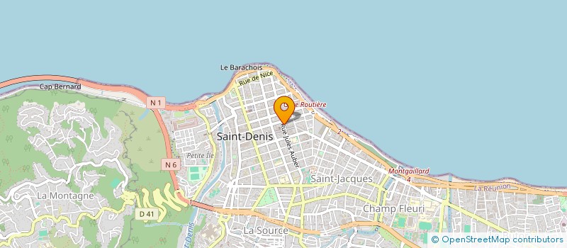localisation de l'entreprise LA CASA BLANCA à SAINT-DENIS