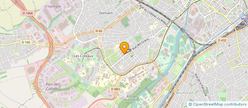 localisation de l'entreprise LA CASA CHE CHE à MULHOUSE