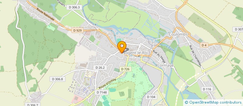 localisation de l'entreprise LA CASA D'ABI à NOGENT-LE-ROI