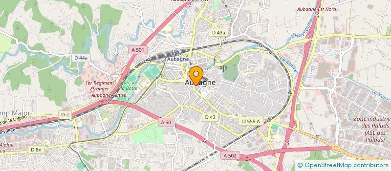 localisation de l'entreprise LA CASA D'OLI à AUBAGNE