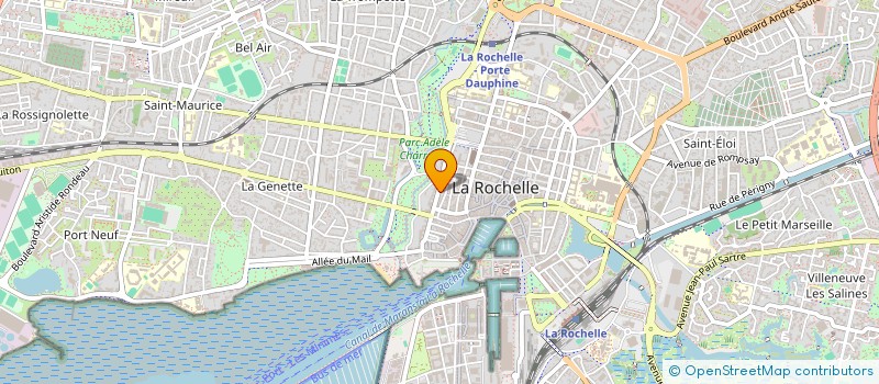 localisation de l'entreprise LA CASA DE PAPE  LA ROCHELLE