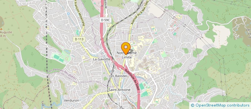 localisation de l'entreprise LA CASA DE SENIORS à MARSEILLE