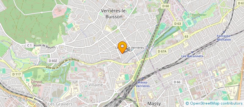 localisation de l'entreprise LA CASA DE WESTIE à VERRIERES-LE-BUISSON