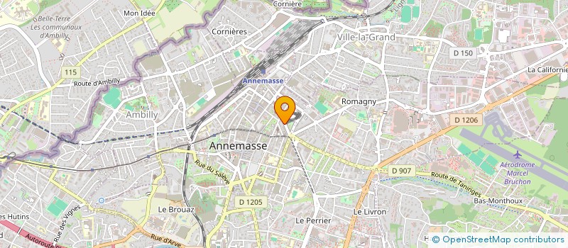 localisation de l'entreprise LA CASA DEI BULLETTI à ANNEMASSE