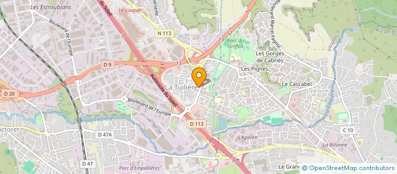 localisation de l'entreprise LA CASA DEL KEBAB à VITROLLES