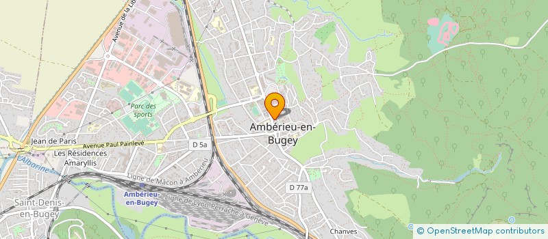 localisation de l'entreprise LA CASA DEL PELO à AMBERIEU-EN-BUGEY