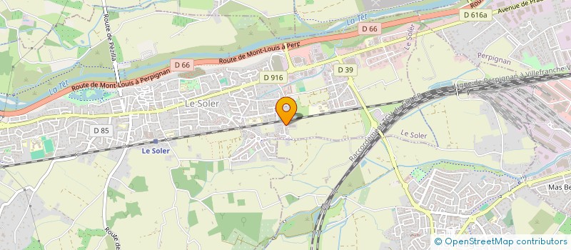 localisation de l'entreprise LA CASA DEL POLLO  LE SOLER