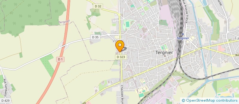 localisation de l'entreprise LA CASA DEL TIO SEII à TERGNIER