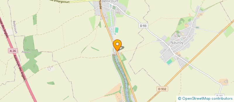 localisation de l'entreprise LA CASA DEL TIO SEII SEII  BELLICOURT