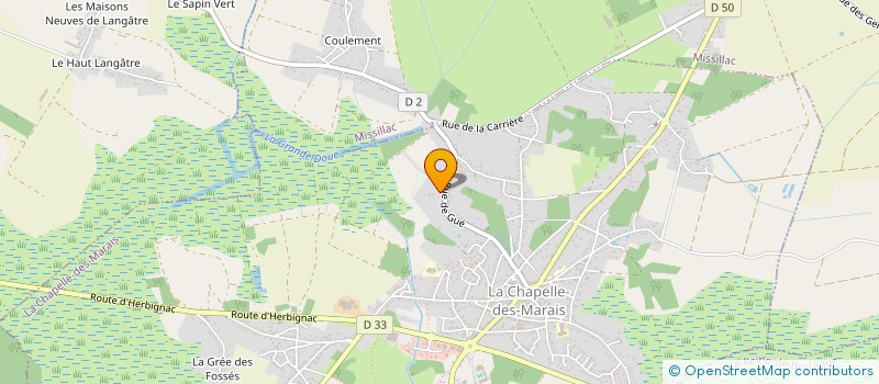 localisation de l'entreprise LA CASA DEL TRABAJADOR  LA CHAPELLE-DES-MARAIS