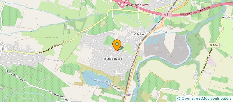 localisation de l'entreprise LA CASA DEL ZAGO à CARCASSONNE