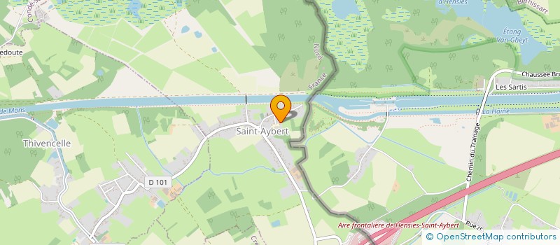 localisation de l'entreprise LA CASA DES MINIS  SAINT-AYBERT