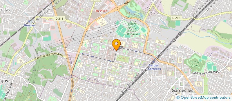 localisation de l'entreprise LA CASA DU BATIMENT à VINCENNES