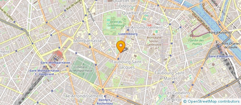 localisation de l'entreprise LA CASA DU PEROU à PARIS