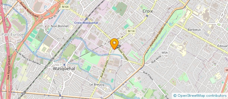 localisation de l'entreprise LA CASA FAMILIA à CROIX