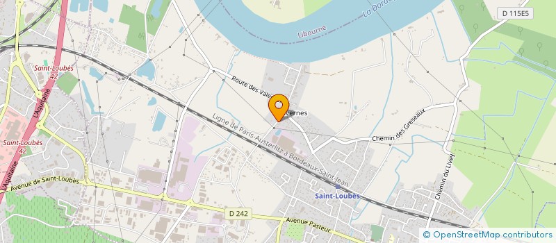 localisation de l'entreprise LA CASA FAMILIA  SAINT-LOUBES