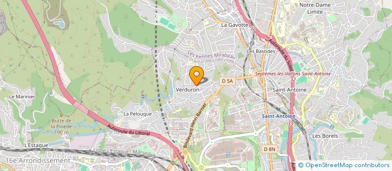 localisation de l'entreprise LA CASA FAMILIAL à MARSEILLE