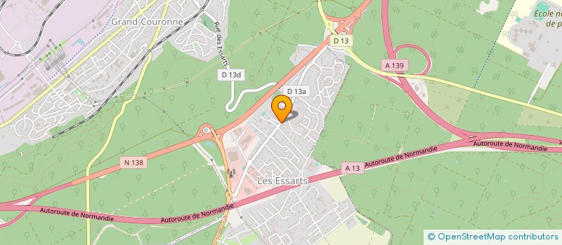 localisation de l'entreprise LA CASA FORME  GRAND-COURONNE