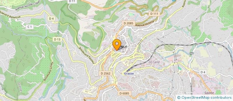 localisation de l'entreprise LA CASA LATINA à GRASSE