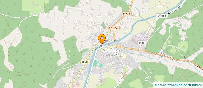 localisation de l'entreprise LA CASA LOLITA à MONTIGNAC-LASCAUX