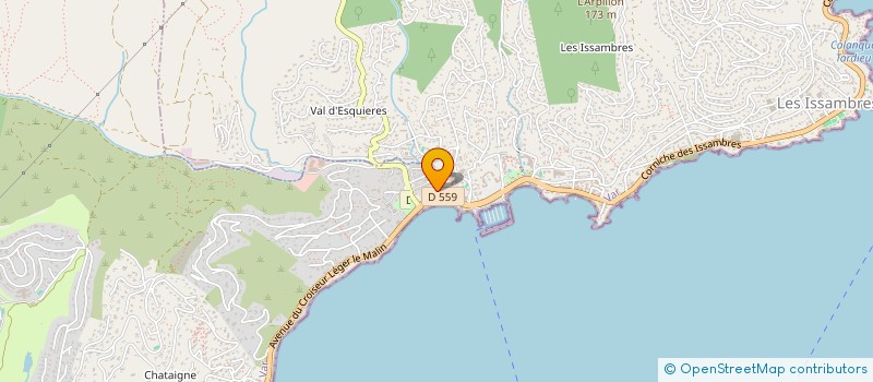 localisation de l'entreprise LA CASA MIA à SAINTE-MAXIME