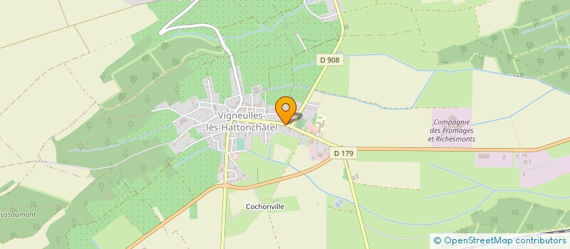 localisation de l'entreprise LA CASA MIA à VIGNEULLES-LES-HATTONCHATEL