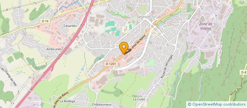 localisation de l'entreprise LA CASA NOSTRA à ANNECY