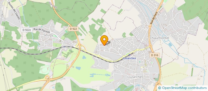 localisation de l'entreprise LA CASA NOSTRA à LUZARCHES