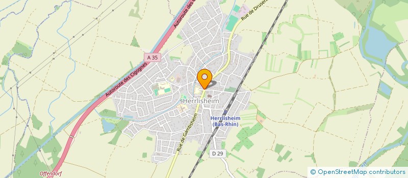 localisation de l'entreprise LA CASA NOSTRA TIME  HERRLISHEIM