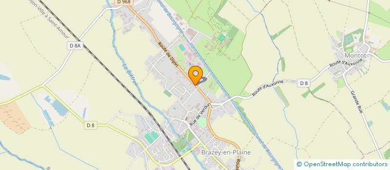 localisation de l'entreprise LA CASA NOU  BRAZEY-EN-PLAINE