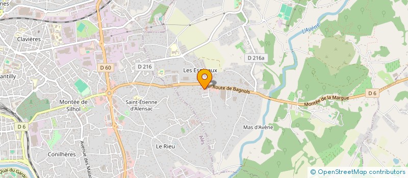 localisation de l'entreprise LA CASA PAYSANNE à SAINT-PRIVAT-DES-VIEUX
