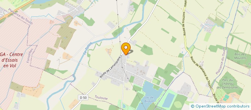 localisation de l'entreprise LA CASA PEPE  PLAISANCE-DU-TOUCH