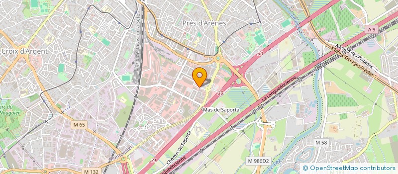 localisation de l'entreprise LA CASA ROJA à MONTPELLIER