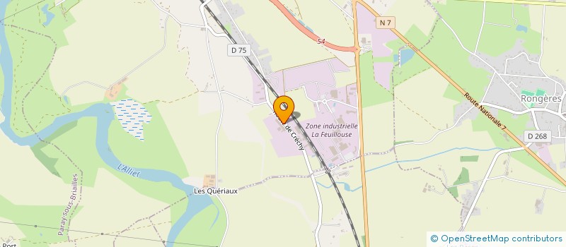 localisation de l'entreprise LA CASA SAN BIAGGIO à VARENNES-SUR-ALLIER
