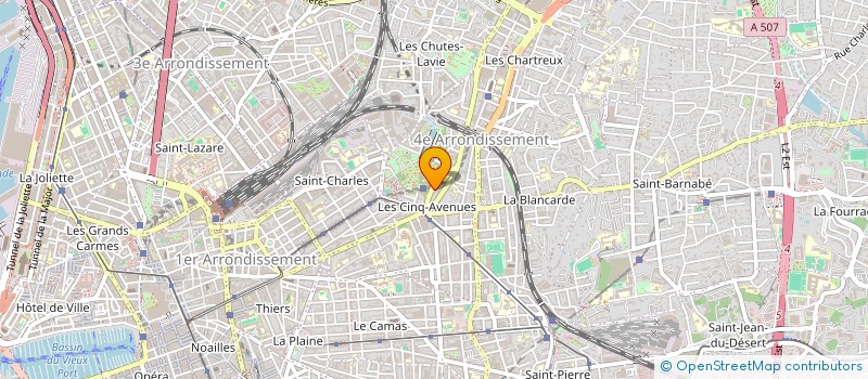 localisation de l'entreprise LA CASA SOUTH à MARSEILLE