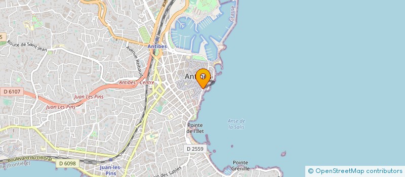 localisation de l'entreprise LA CASA SYH à ANTIBES
