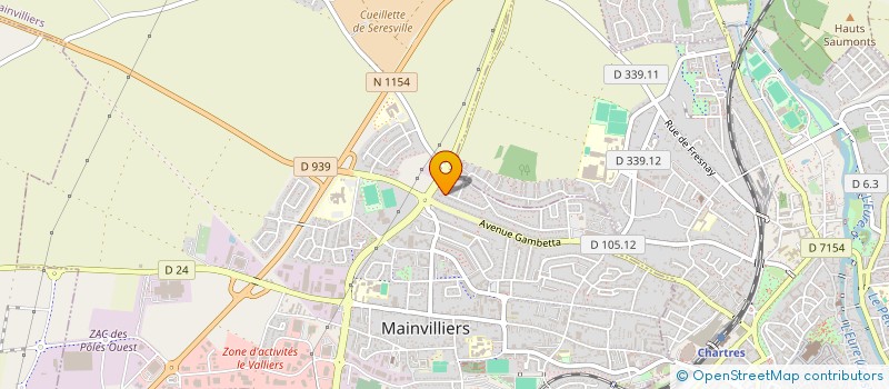 localisation de l'entreprise LA CASA VERDE à MAINVILLIERS