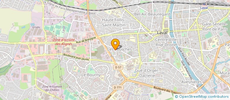 localisation de l'entreprise LA CASA VIEJA à LAVAL