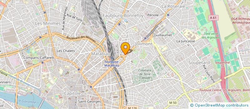 localisation de l'entreprise LA CASALIERA à TOULOUSE