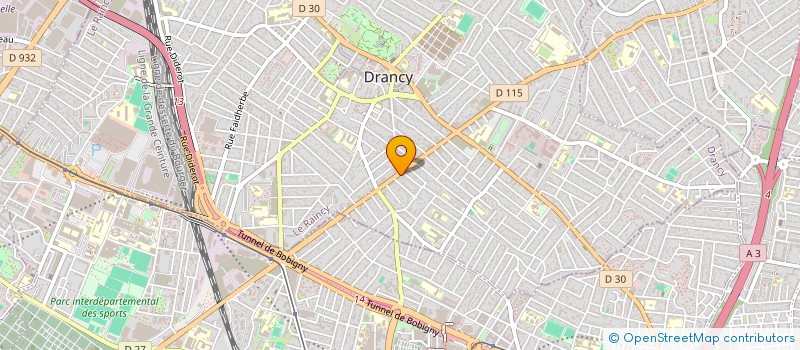 localisation de l'entreprise LA CASALINA à DRANCY