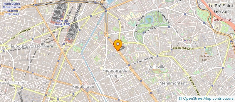 localisation de l'entreprise LA CASBAH DU CENTRE  PARIS