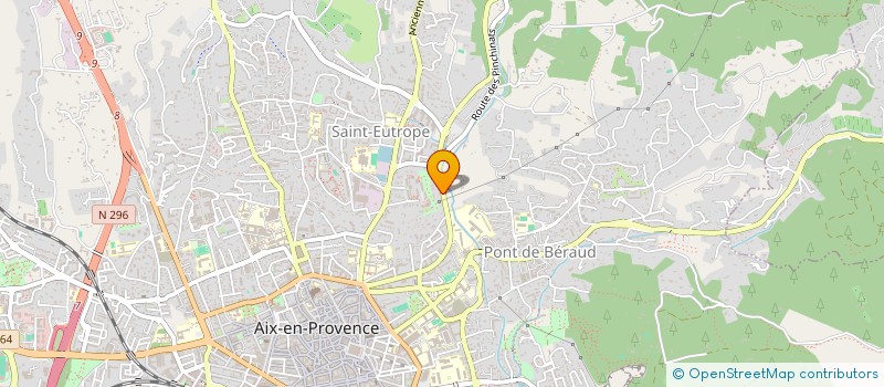 localisation de l'entreprise LA   CASCADE  AIX-EN-PROVENCE