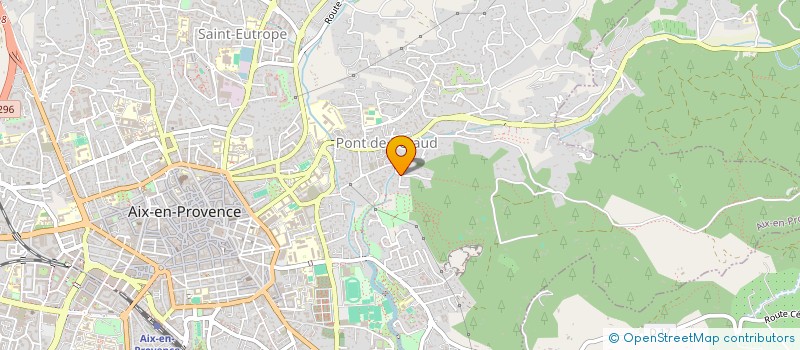 localisation de l'entreprise LA CASCADE à AIX-EN-PROVENCE