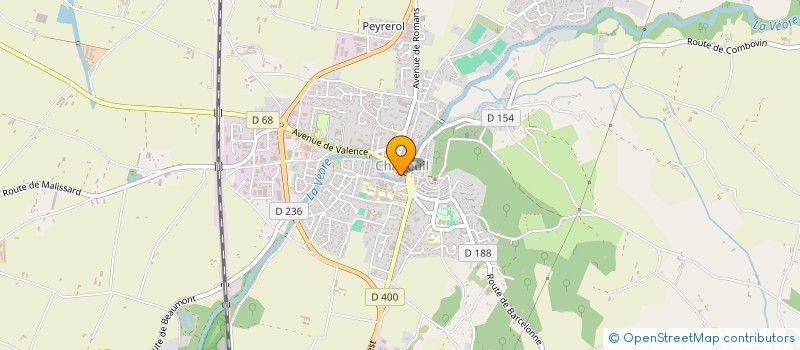 localisation de l'entreprise LA CASCADE à CHABEUIL