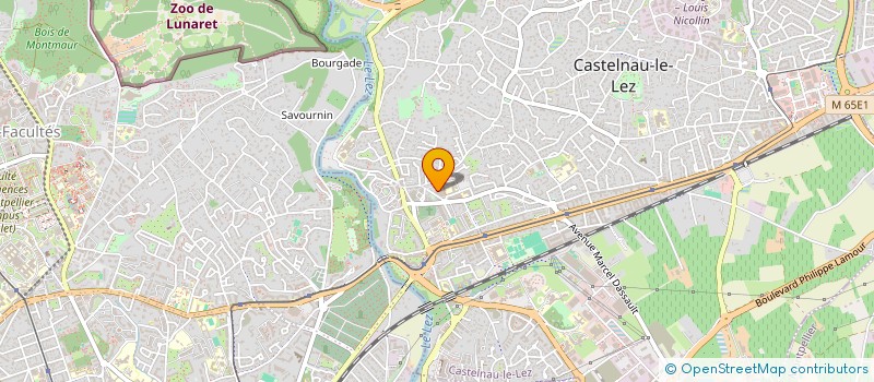 localisation de l'entreprise LA CASCADE DES SAVEURS à CASTELNAU-LE-LEZ