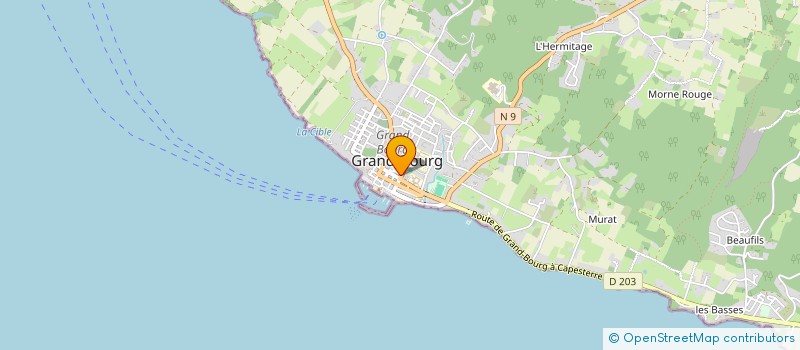 localisation de l'entreprise LA CASE  GRAND-BOURG