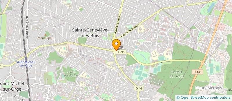 localisation de l'entreprise LA CASE à SAINTE-GENEVIEVE-DES-BOIS