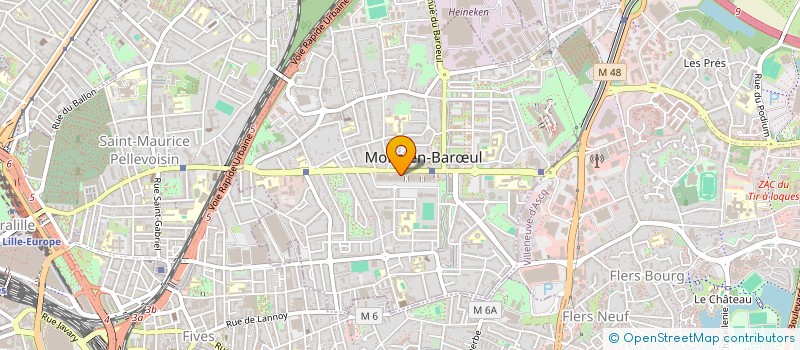 localisation de l'entreprise LA CASE  MONS-EN-BARUL