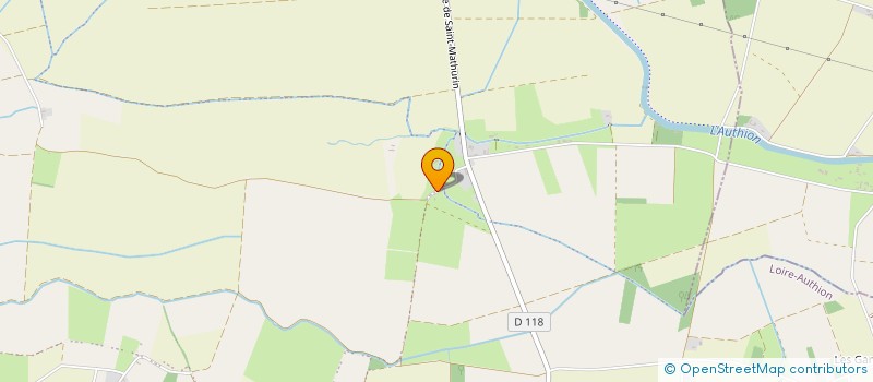 localisation de l'entreprise LA CASE A FILMS  LOIRE-AUTHION